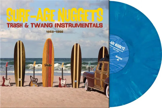 [PRE-ORDER] Various Artists - Surf-Age Nuggets: Trash & Twang Instrumentals [Indie-Exclusive Blue Marble Vinyl] [Release Date: 10/02/2026]