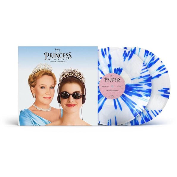 Various Artist - Princess Diaries Official Soundtrack - Clear with Blue Splatter Vinyl LP Record