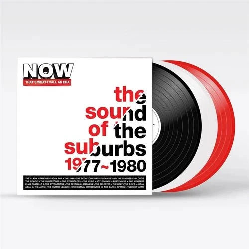 Various Artists - Now Thats What I Call An Era: The Sound Of The Suburbs: 1977 - 1980 - Red, White & Black (LP Vinyl)
