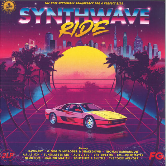 Various Artists - Synthwave Ride - (LP Vinyl)